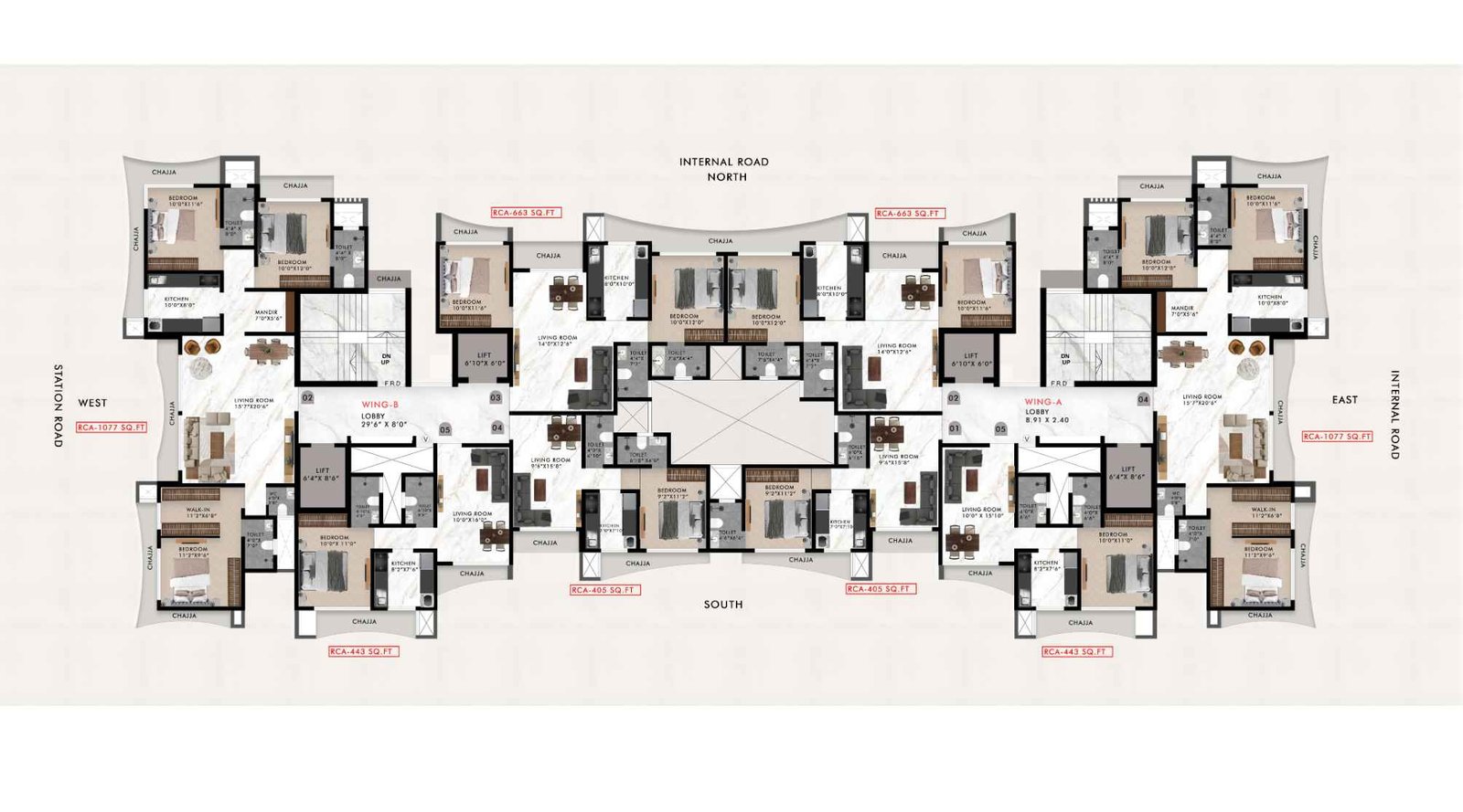 Majestic-Oaks-Typical-Floor-Plan-